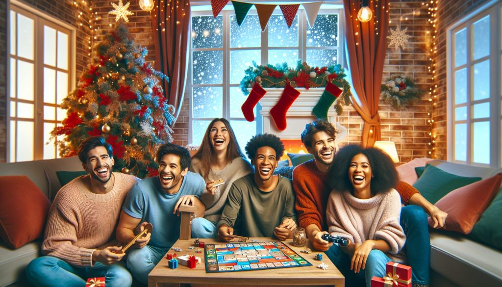 Игры для всей семьи на новогодние каникулы