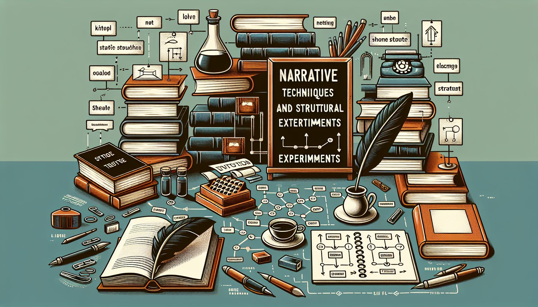 Повествовательные техники и структурные эксперименты
