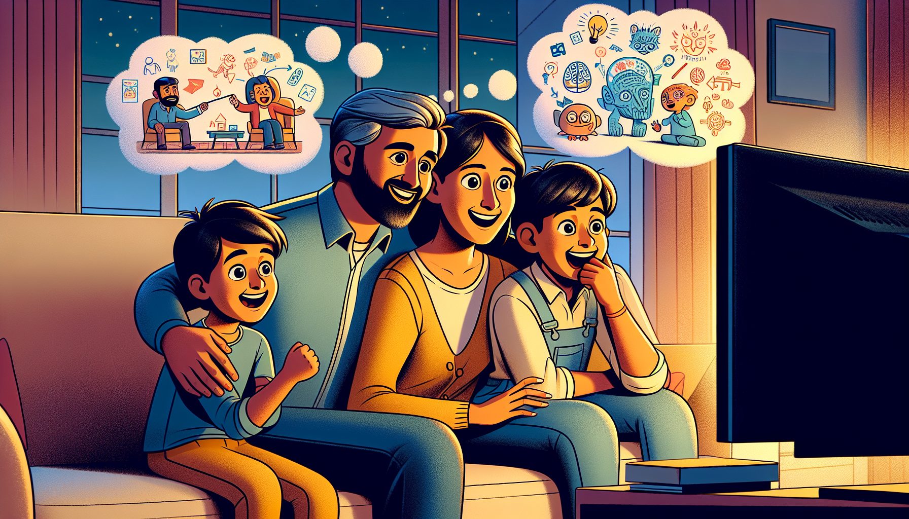 Психологический аспект и влияние интересных мультфильмов для детей и родителей