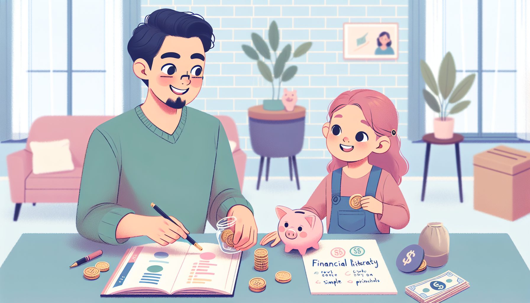 Долгосрочные перспективы: Как привить ребёнку финансовую грамотность: пошаговое руководство