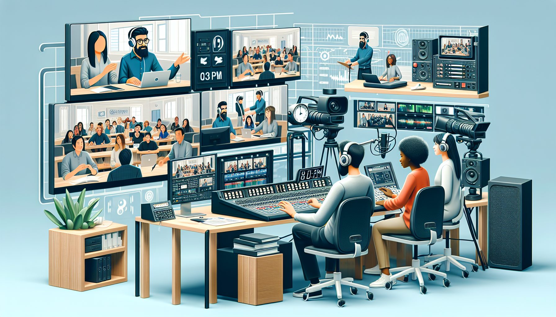 Режиссёр трансляций: чем он занимается в Фоксфорде и как им стать. Обязанности на ежедневной основе