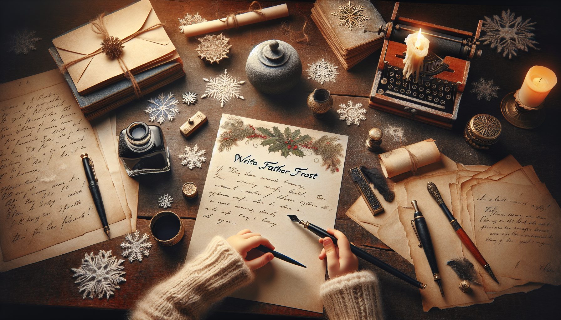 Оформление письма: как написать письмо Деду Морозу: пошаговая инструкция в деталях