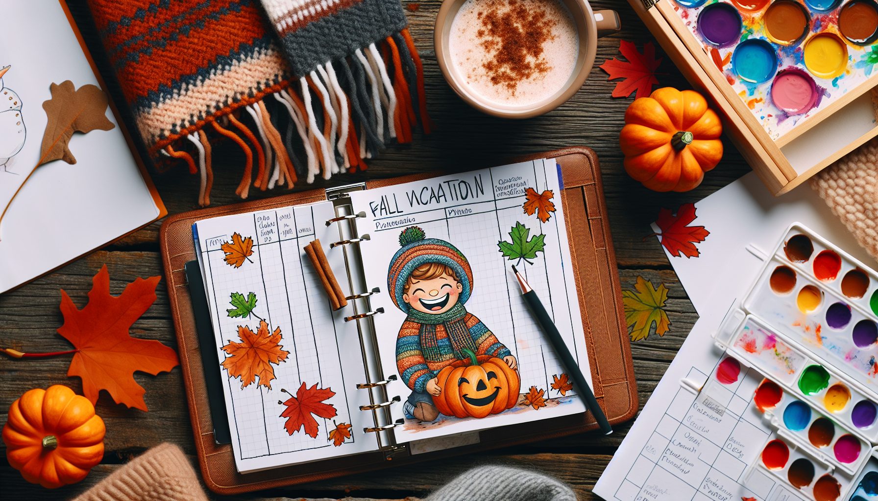 Планирование осенних каникул: Как провести осенние каникулы с ребёнком: мероприятия