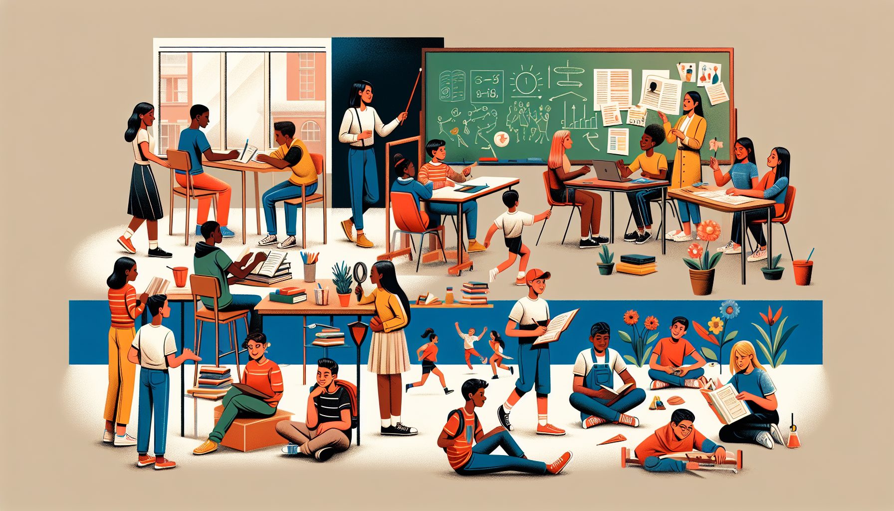 Образовательная поддержка: роль школы и внешкольных программ