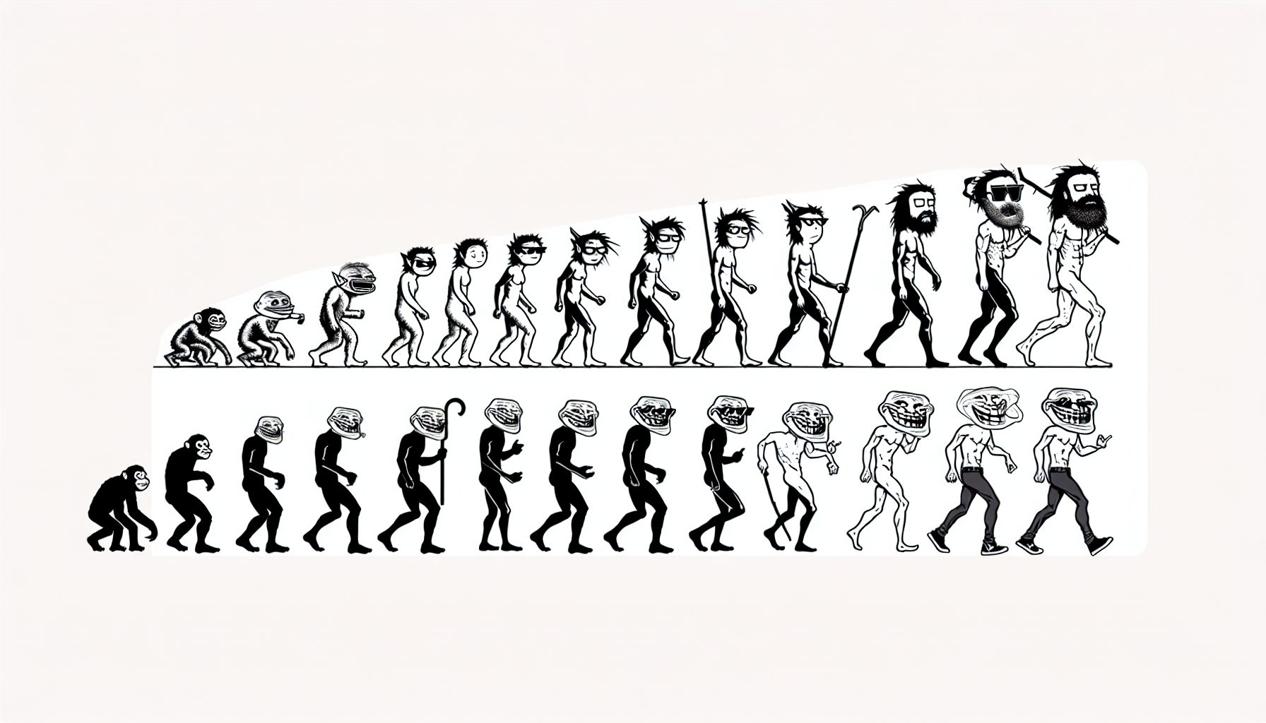 Эволюция Популярных мемов