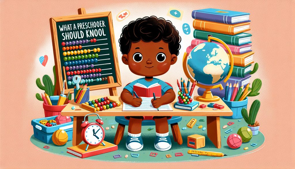 Что должен знать дошкольник к школе