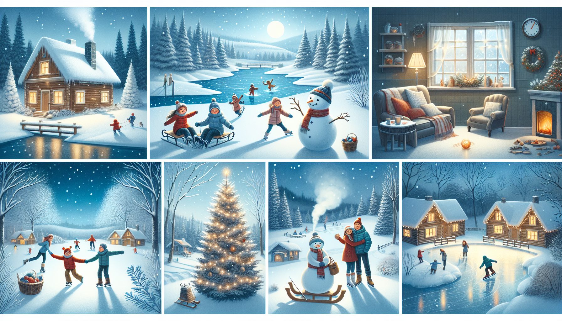 Места для зимних развлечений: куда поехать на Новый год с детьми