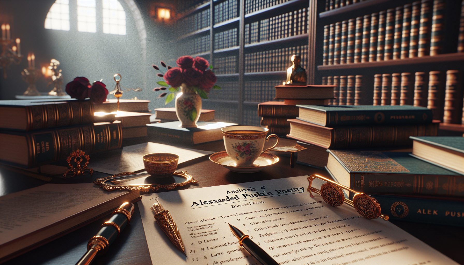 Анализ примеров любовной лирики Пушкина в экзаменационных вопросах