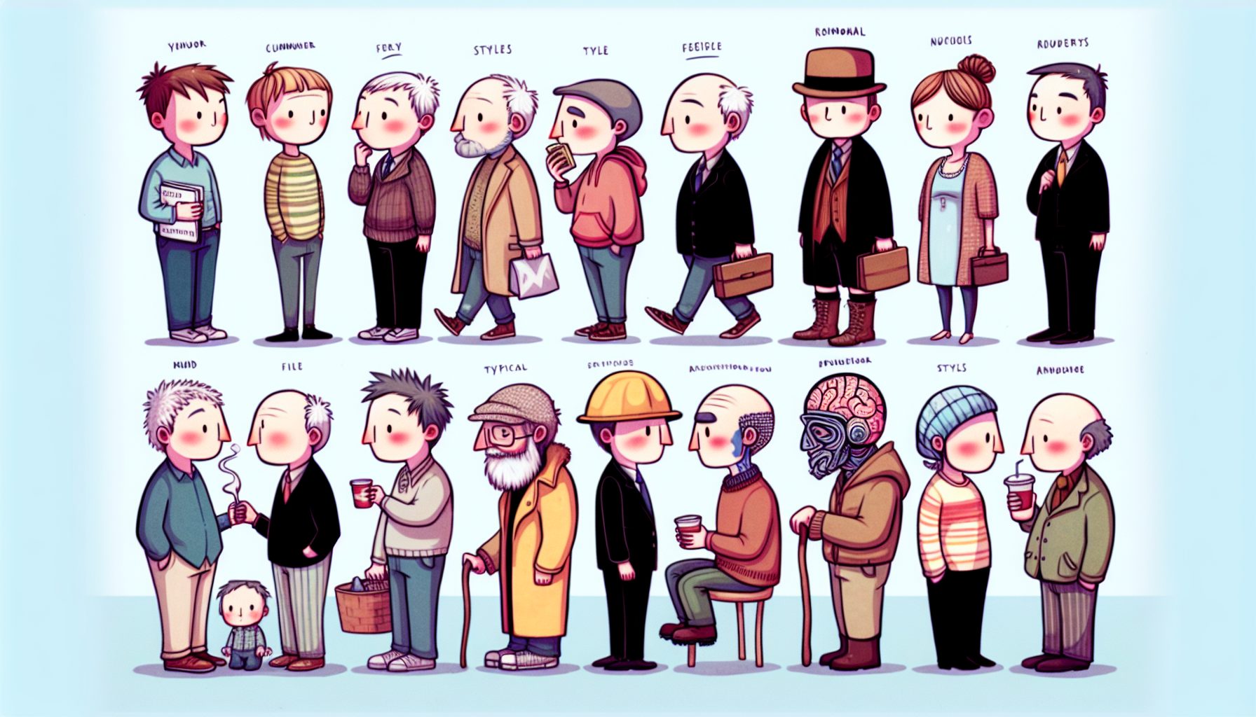 Социально-культурные аспекты героев "маленькие люди": типичные черты