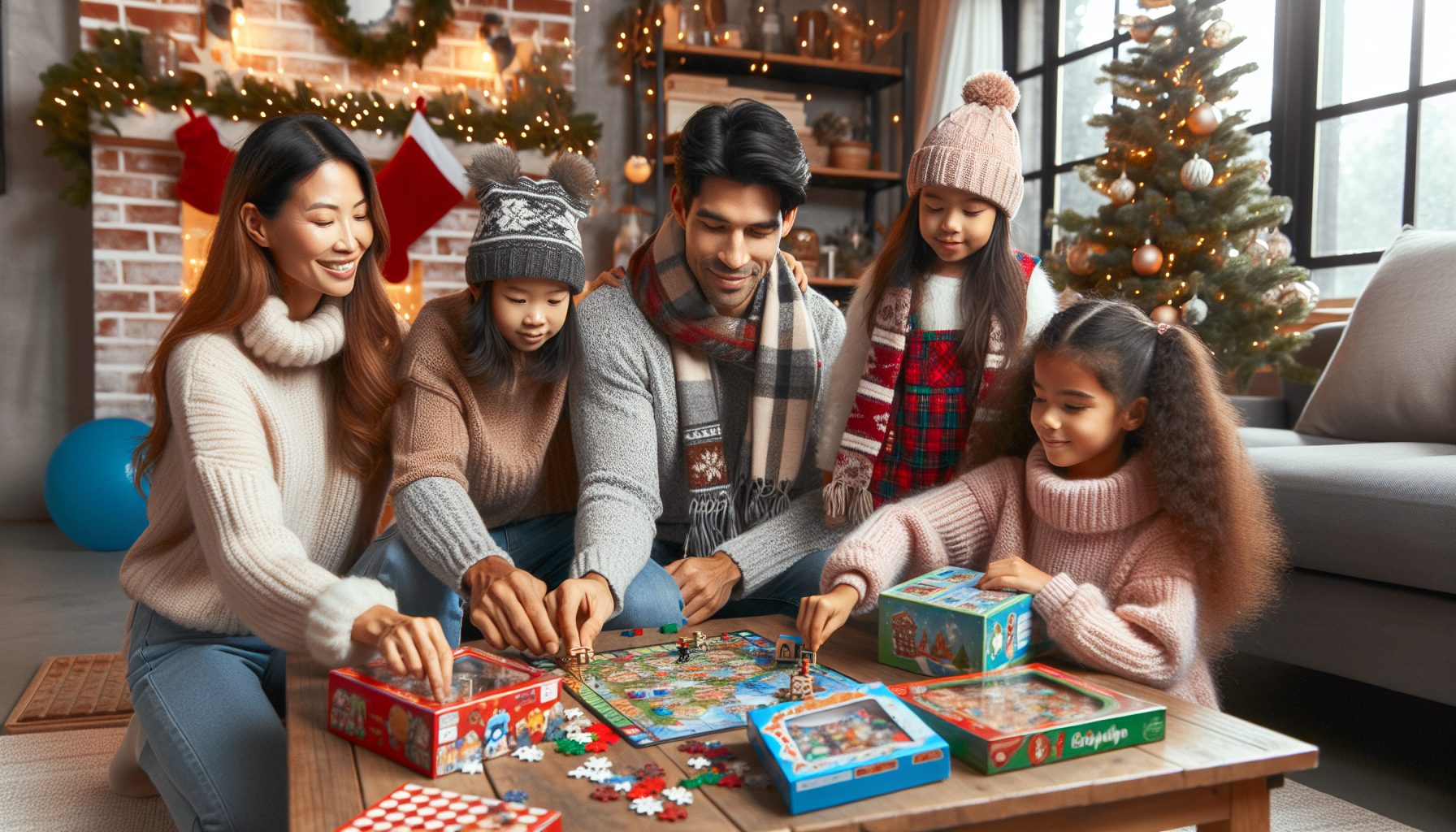 Игры для всей семьи на новогодние каникулы: Семейные квесты и интеллектуальные развлечения