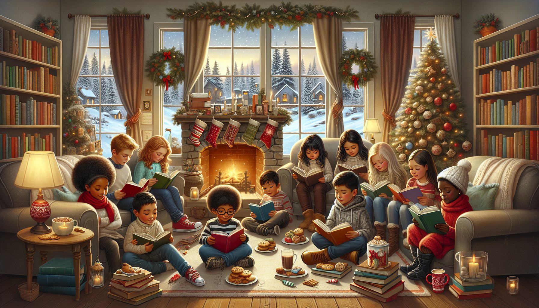 Выбор книги: что почитать на новогодних каникулах: 10 книжных новинок для детей и подростков