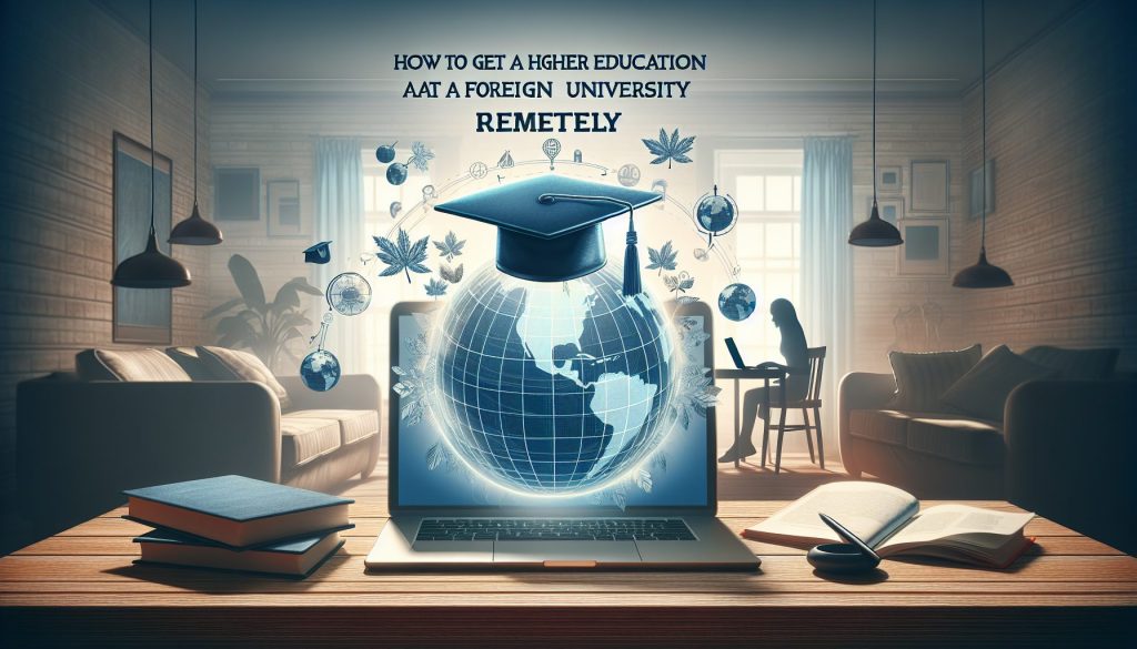 Как получить высшее образование в зарубежном вузе дистанционно
