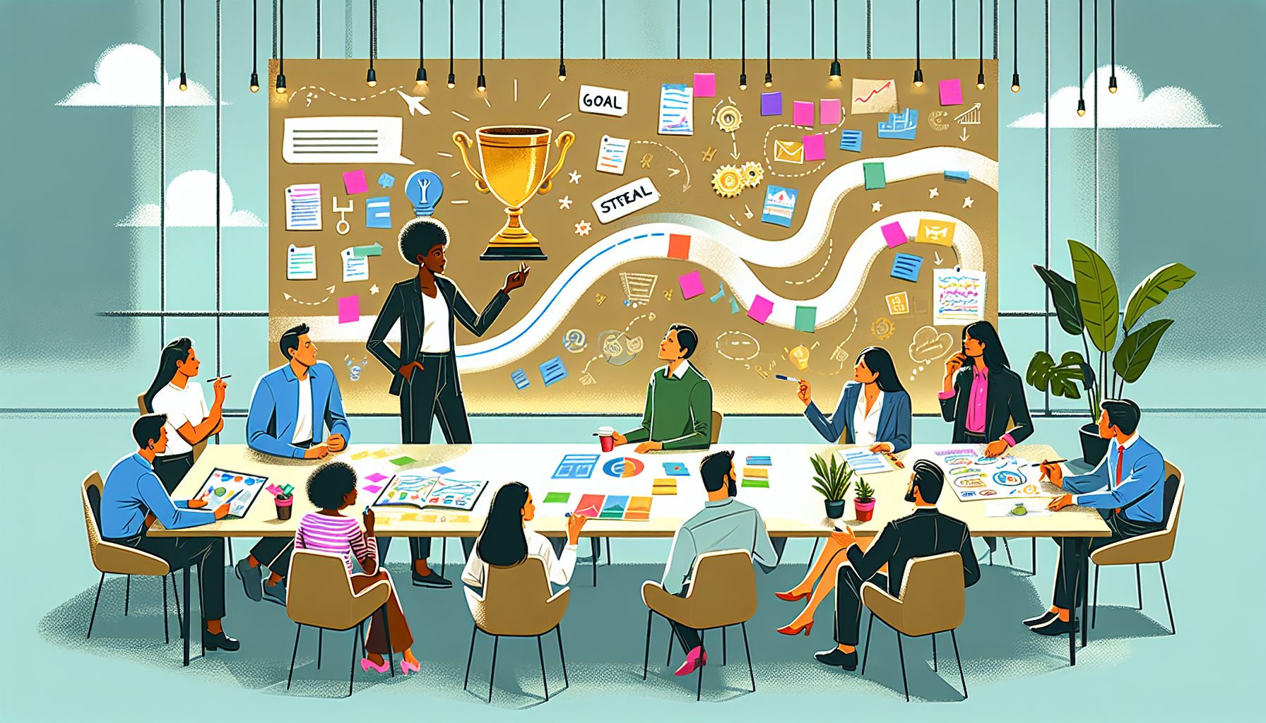 Разработка стратегического плана: как выбрать цель и достичь её