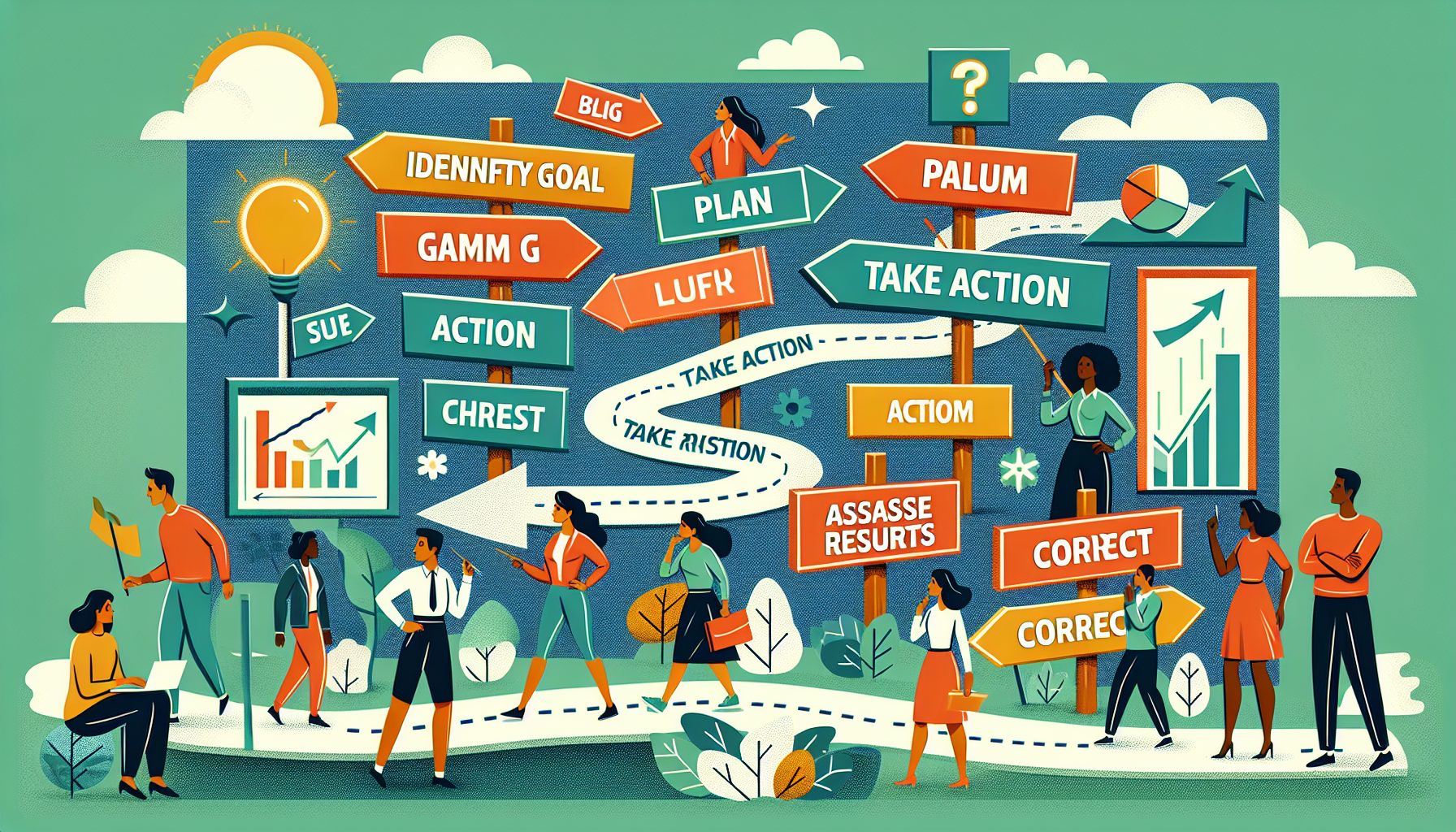 Оценка результатов и корректировка: как выбрать цель и достичь её