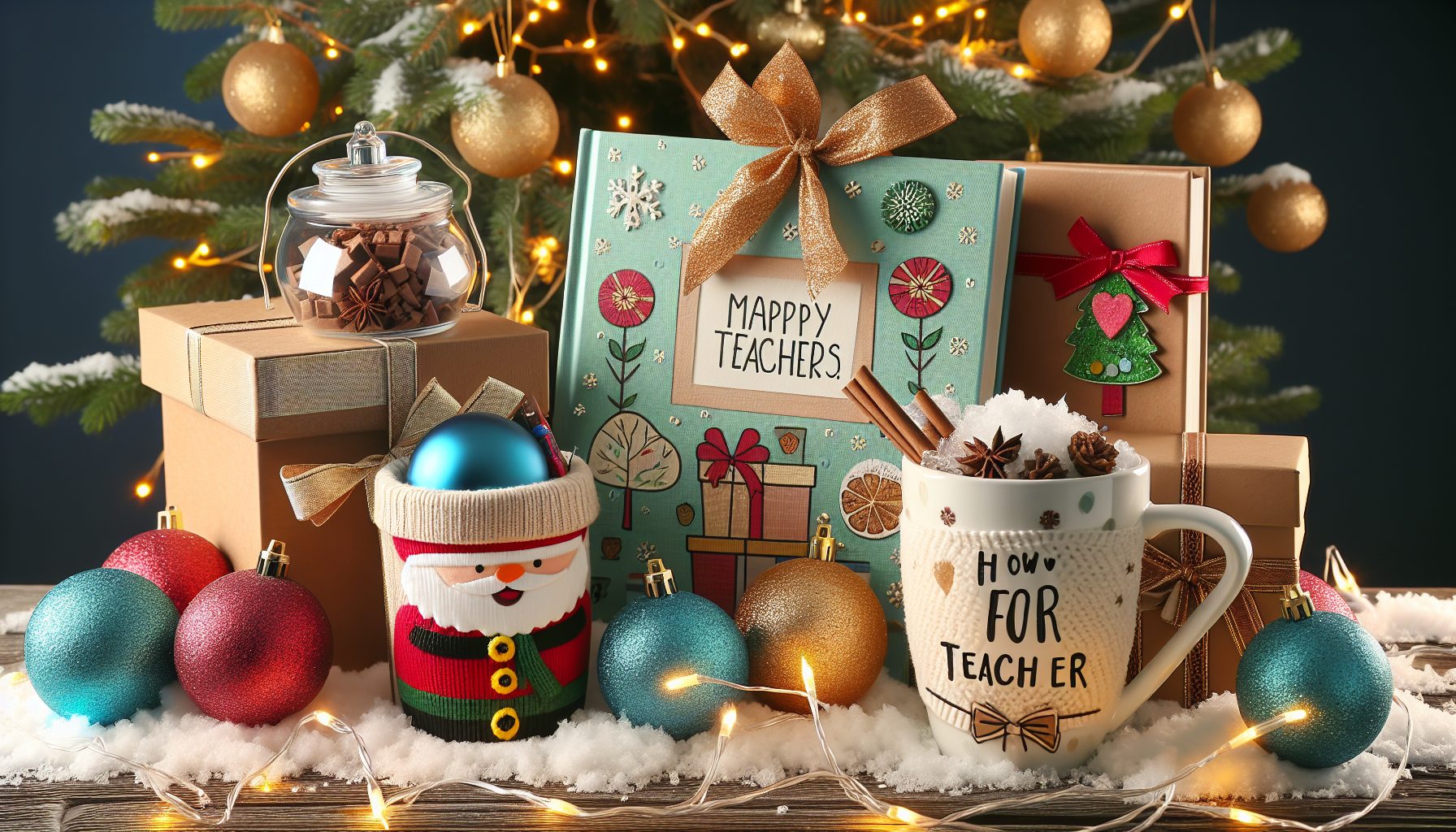 Что подарить учителю на Новый год: Сезонные и тематические подарки