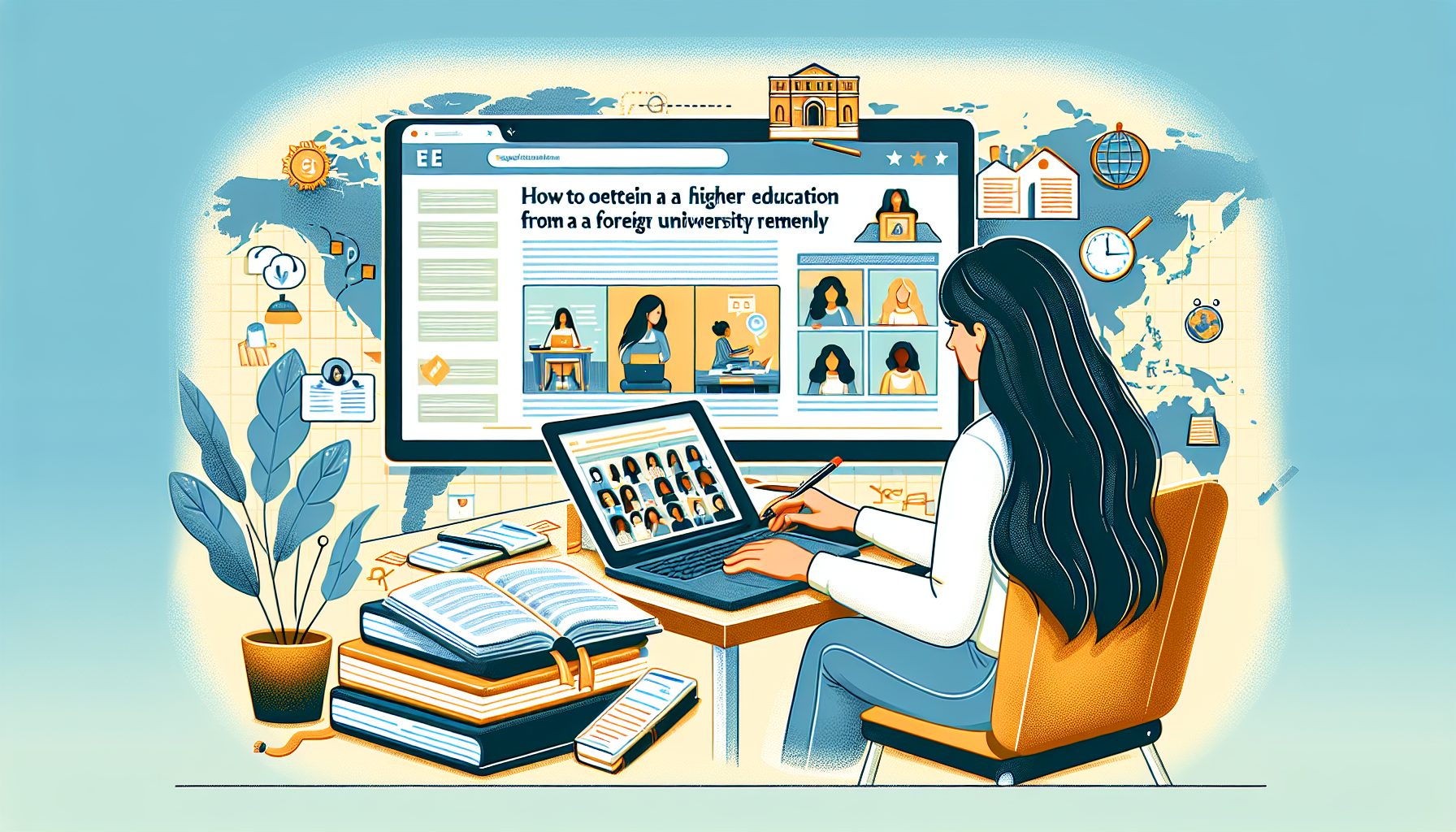 Как получить высшее образование в зарубежном вузе дистанционно