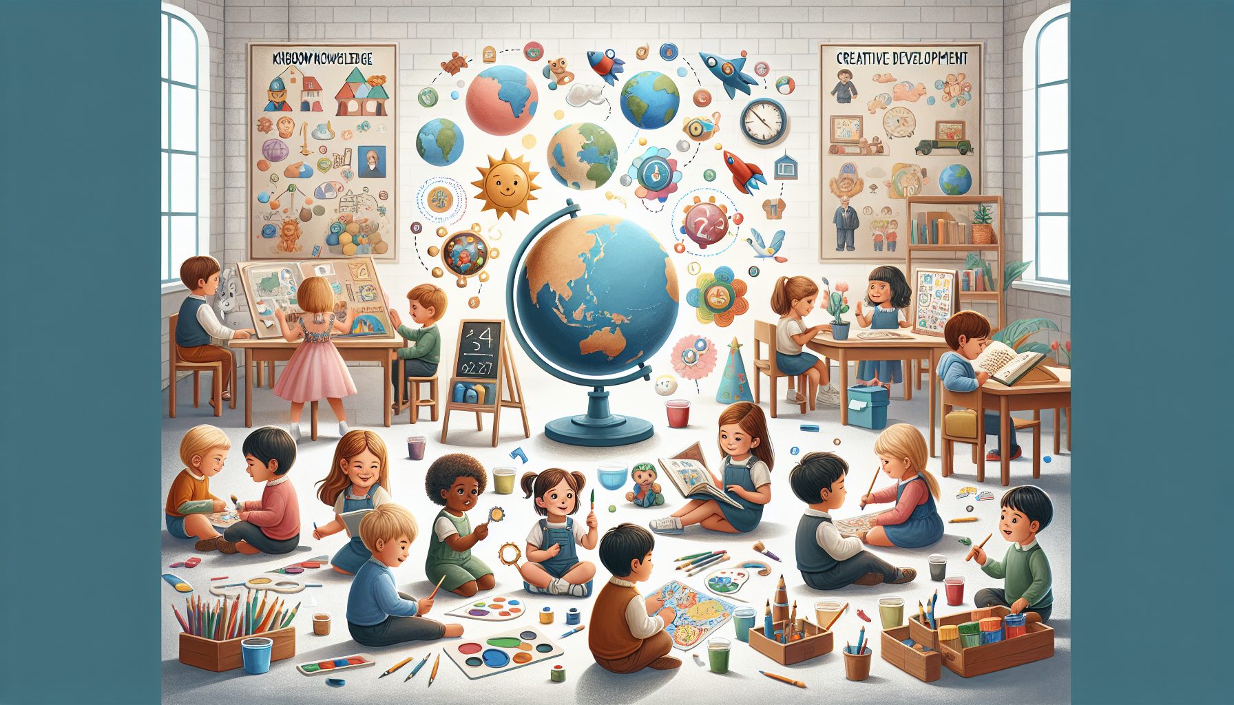 Знания об окружающем мире и творческое развитие