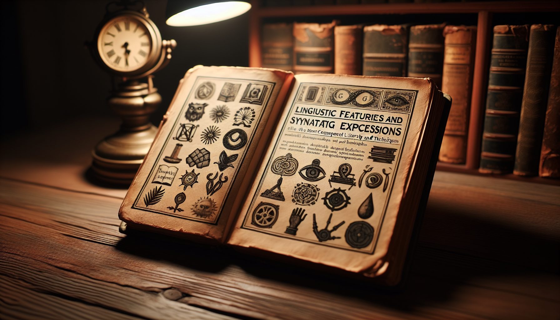 Лингвистические особенности и синтаксическая экспрессия