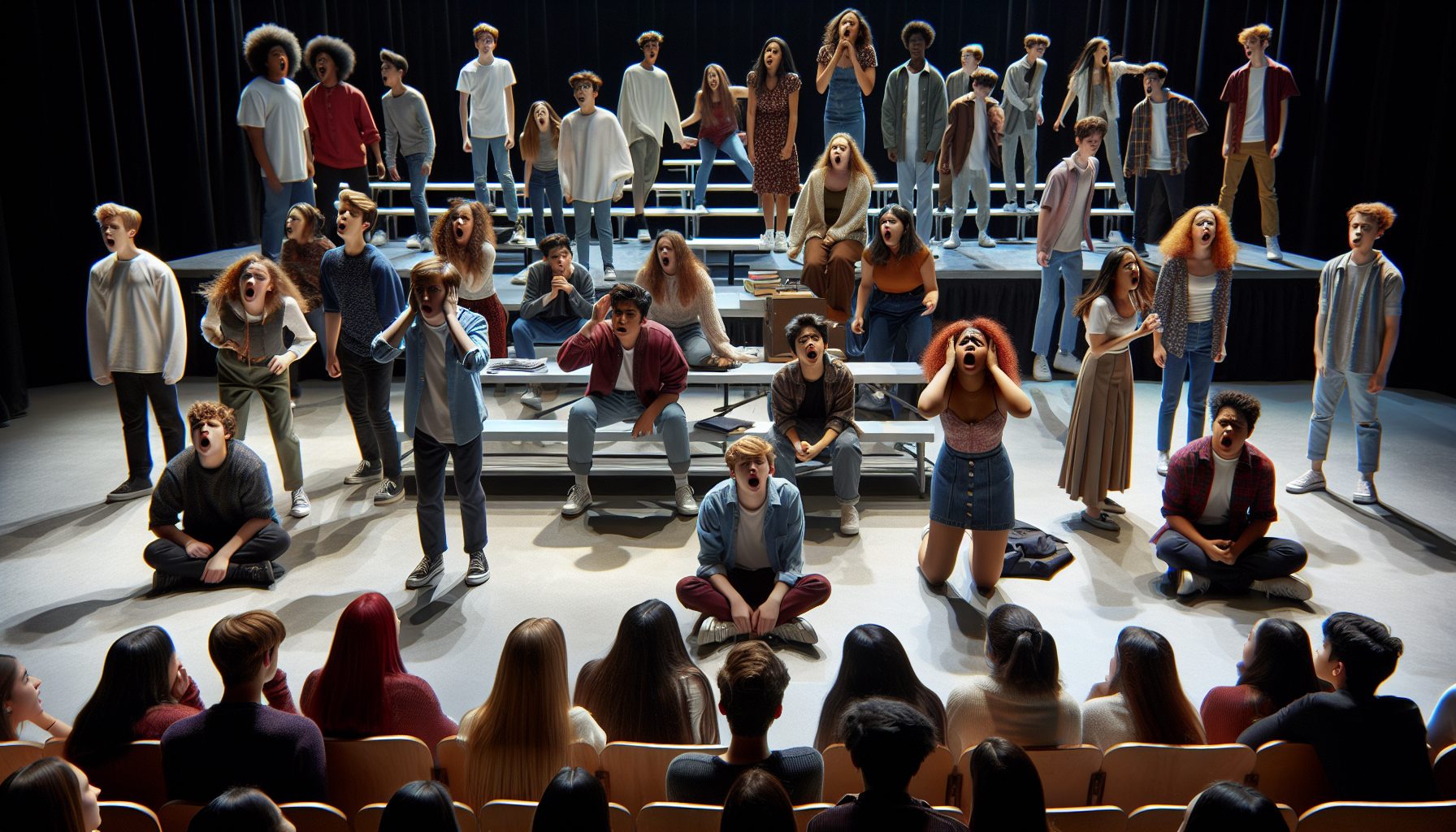 Эмоции и самовыражение на сцене