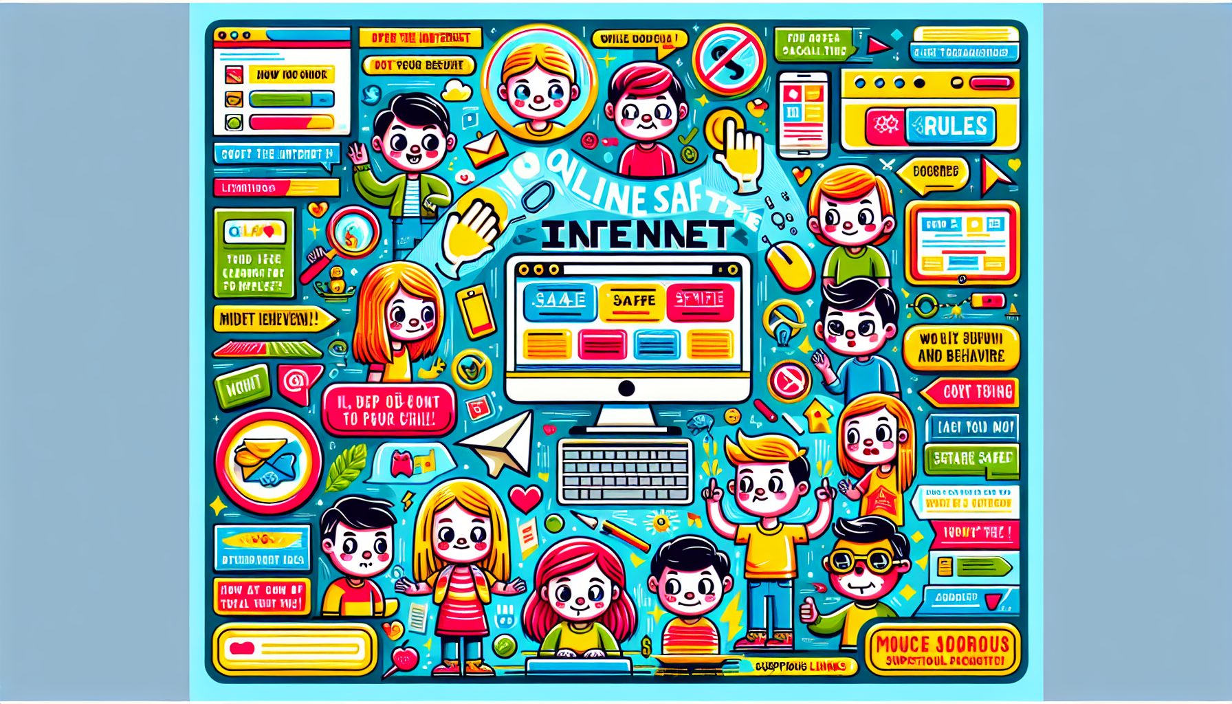 Правила безопасности в сети