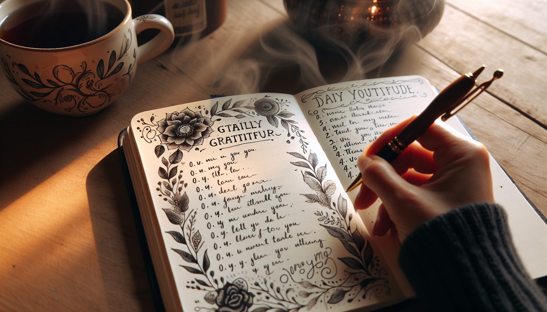 Преимущества ведения дневника благодарности