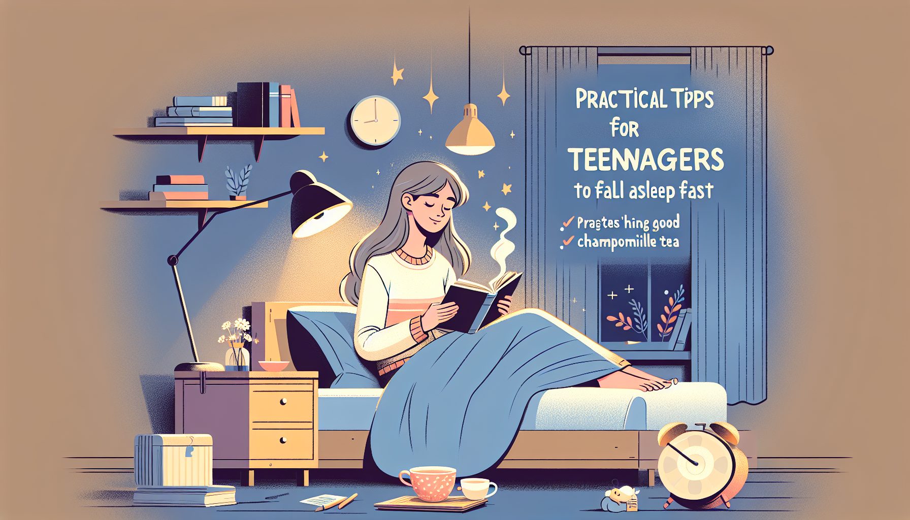 Как быстро уснуть подростку: практические советы