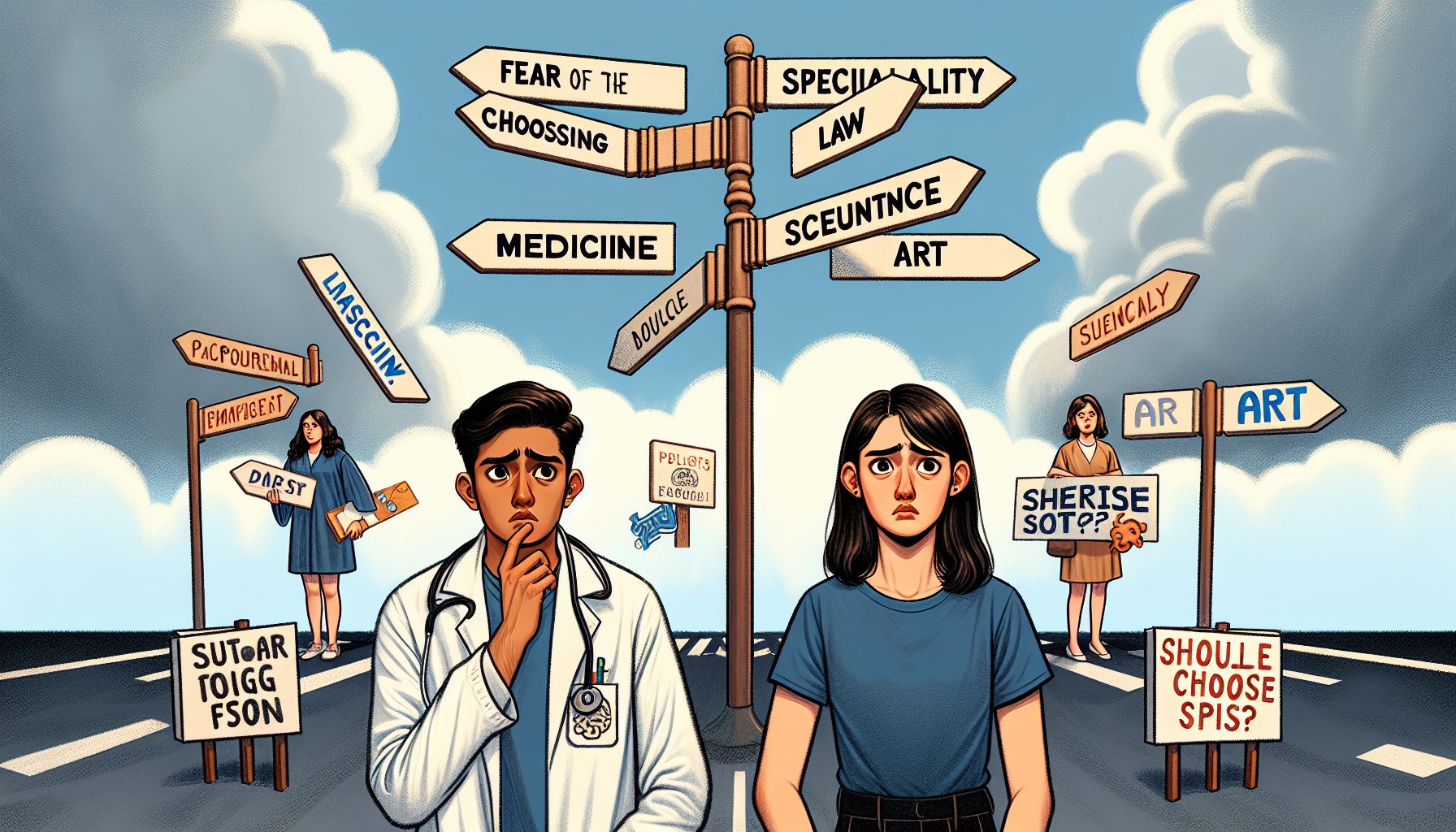 Страх неправильного выбора специальности