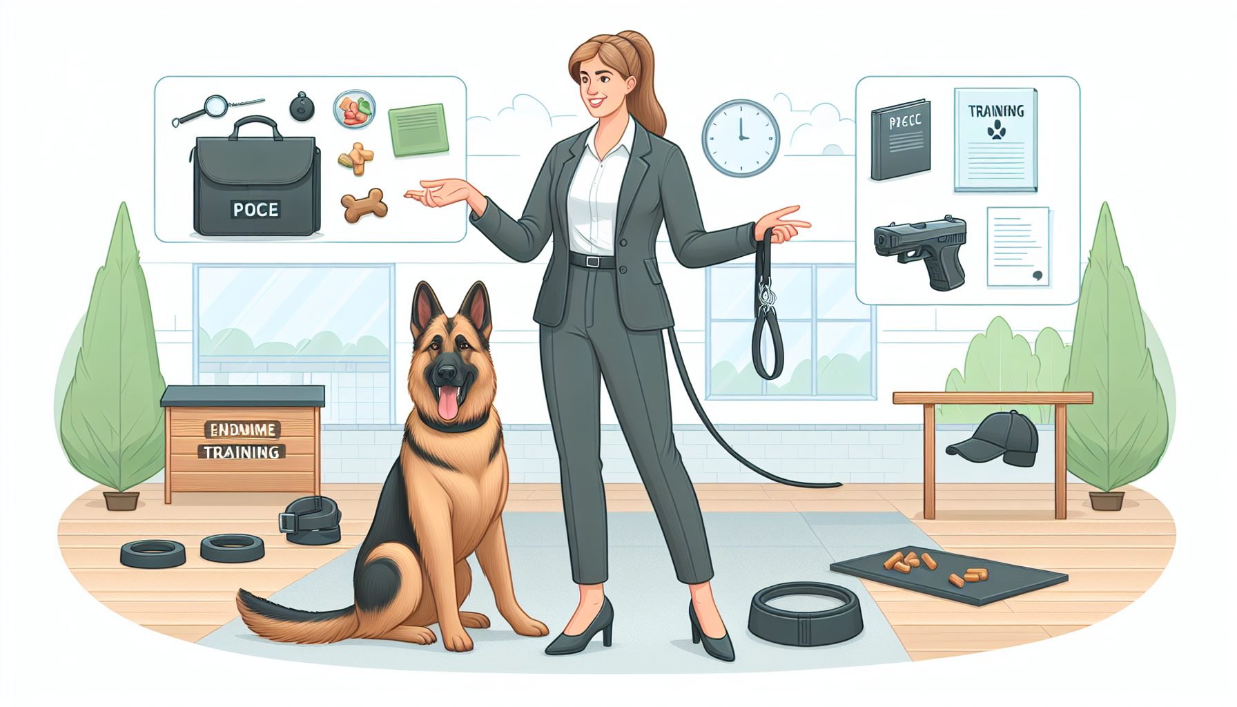 Задачи и обязанности кинолога