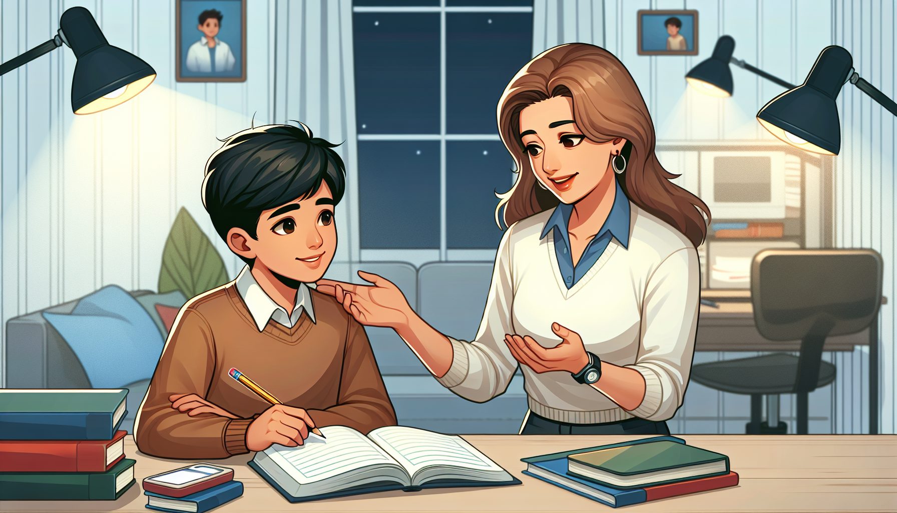 Поддержка в учебном процессе