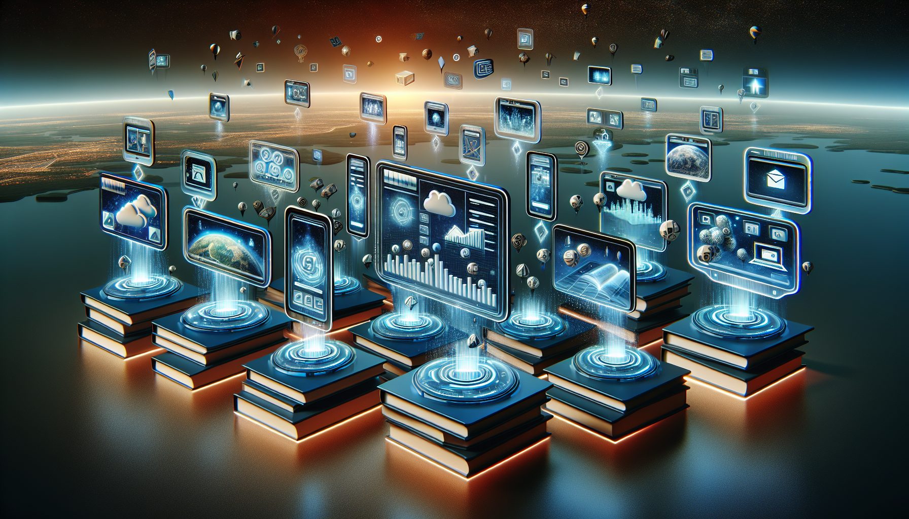 Интерактивные платформы и видеокурсы, учёба на ладони