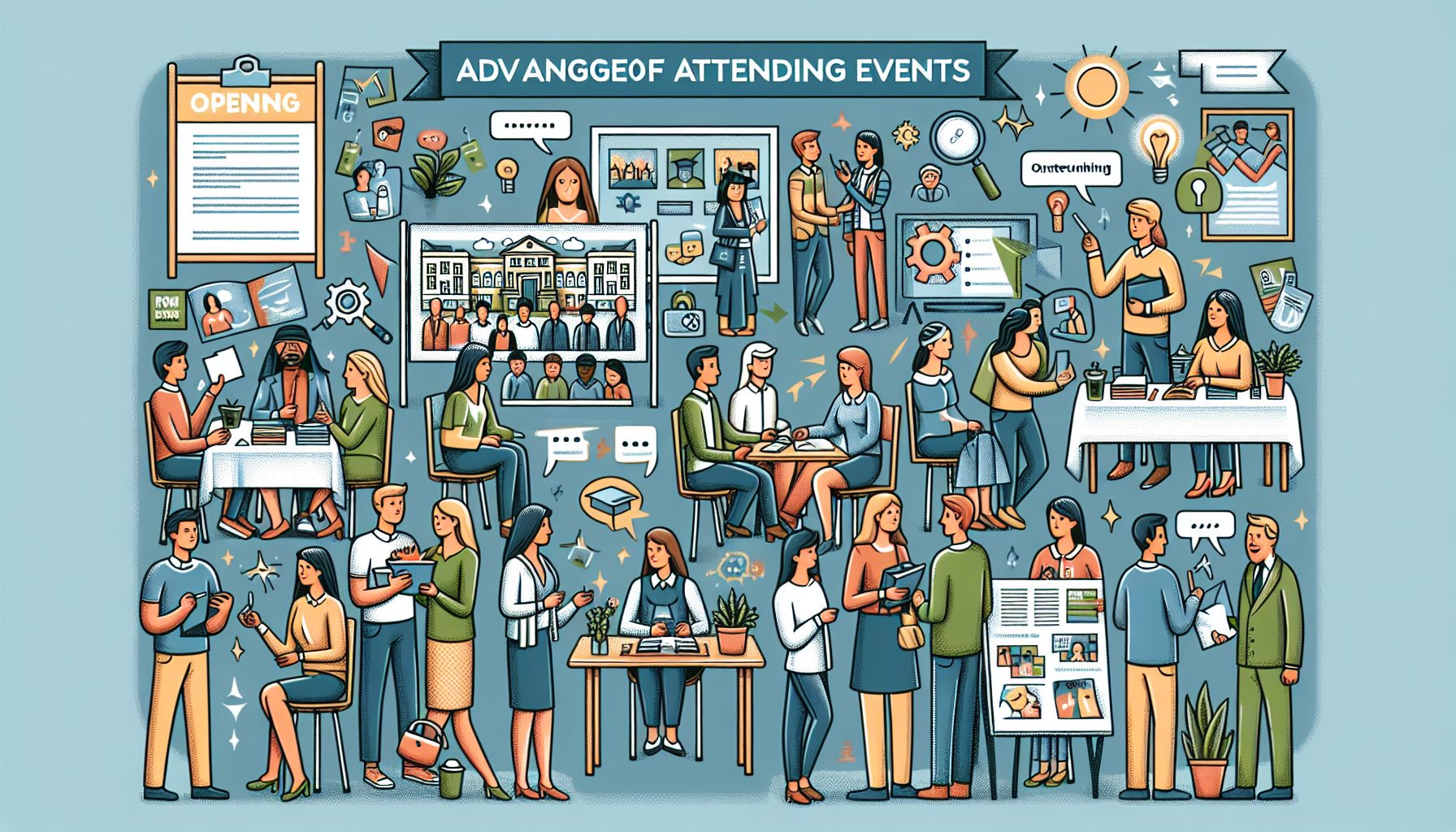 Преимущества посещения мероприятий