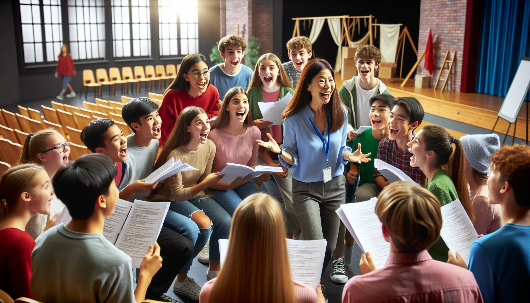 Открытие мира театрального кружка