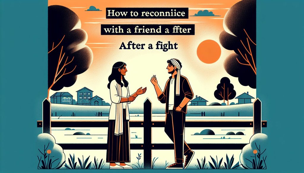 Как помириться с другом после ссоры