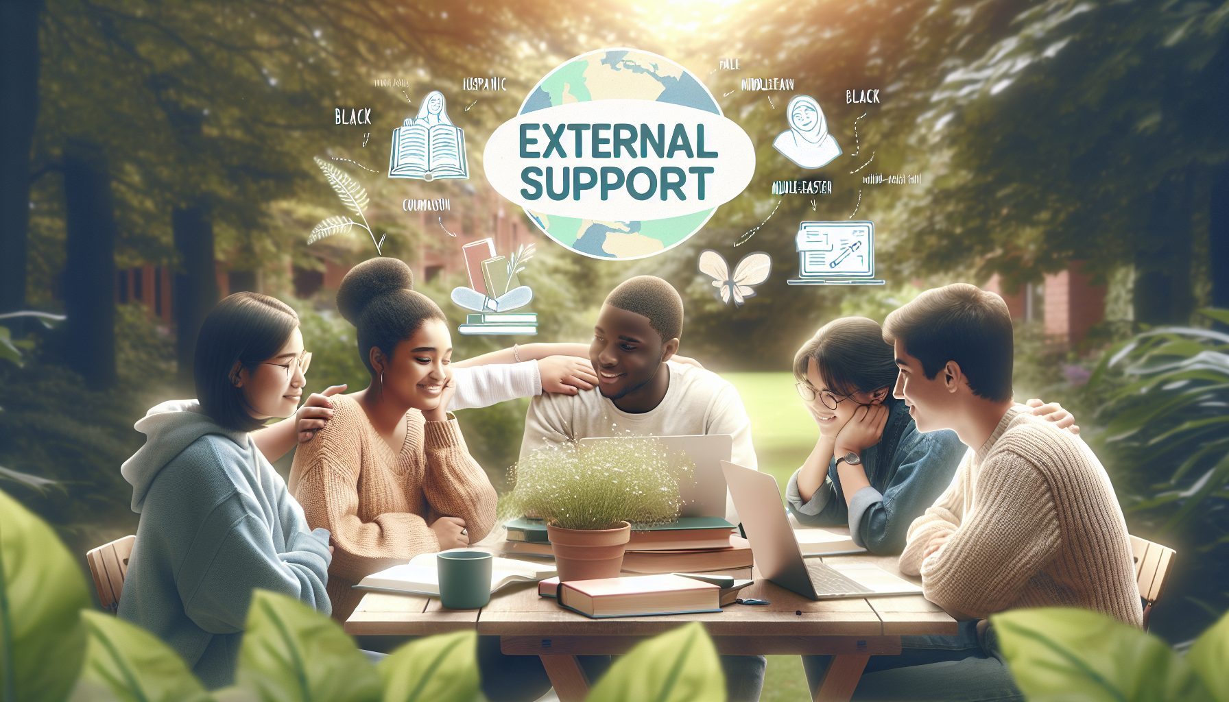 Влияние внешней поддержки