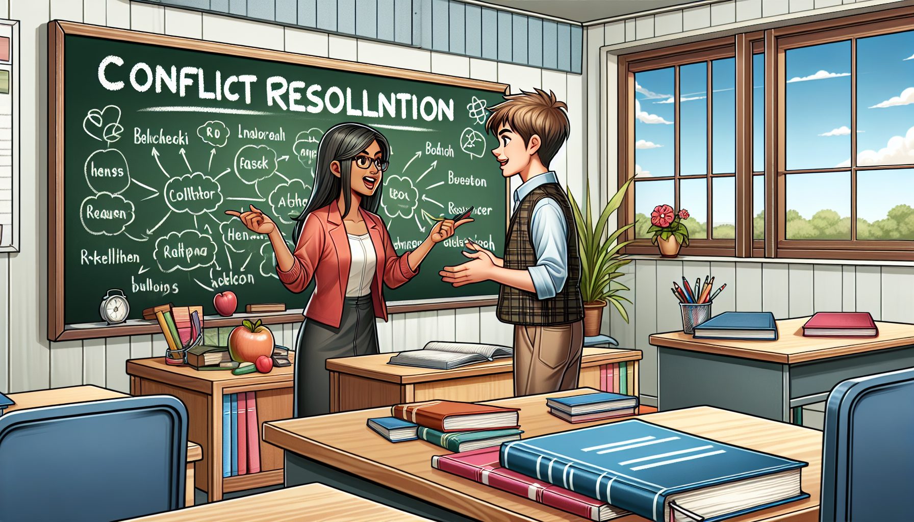 Примеры и методы решения конфликта с учителем