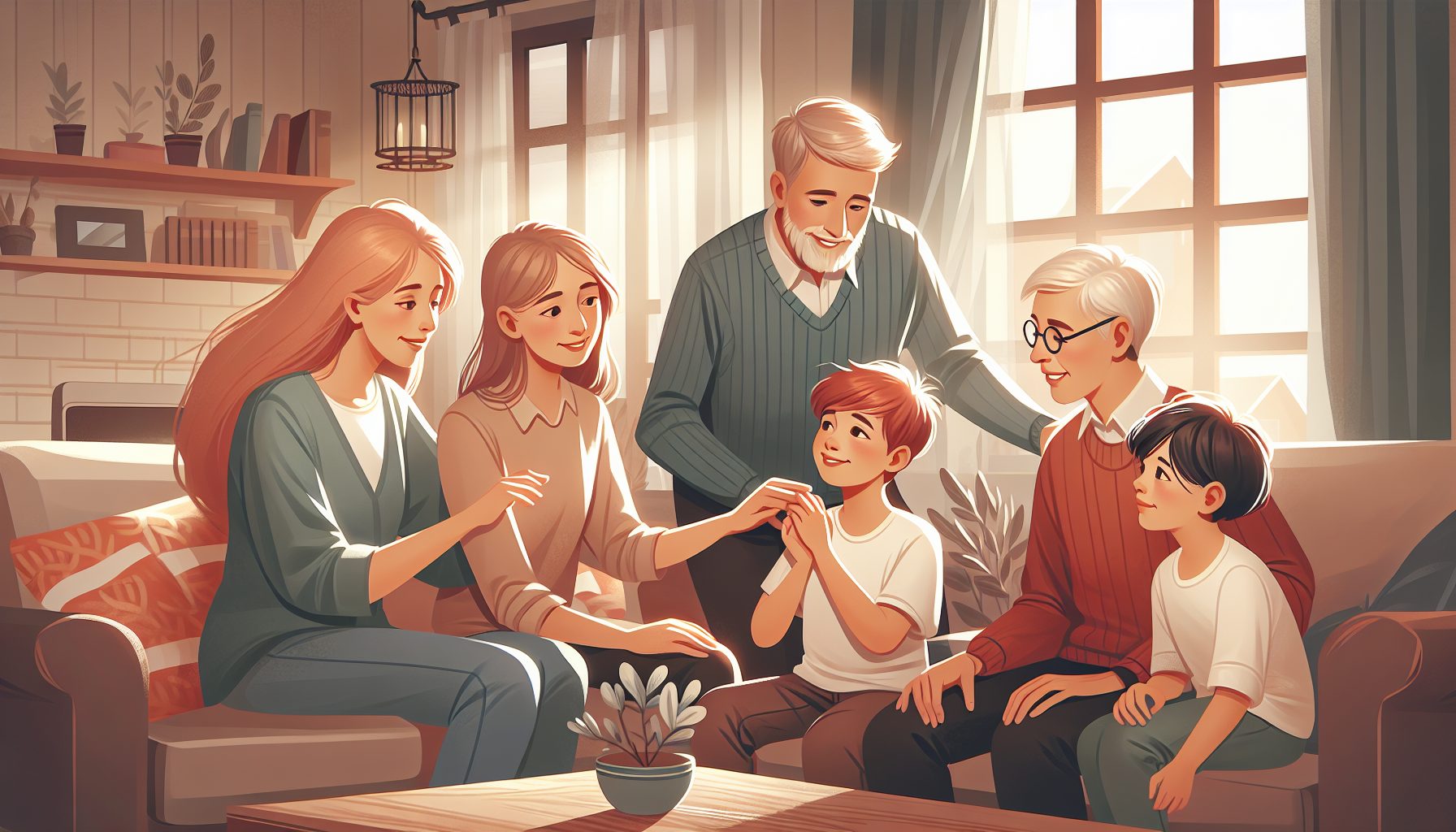 Роль семьи в поддержке