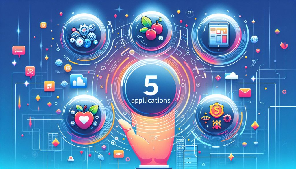 5 приложений