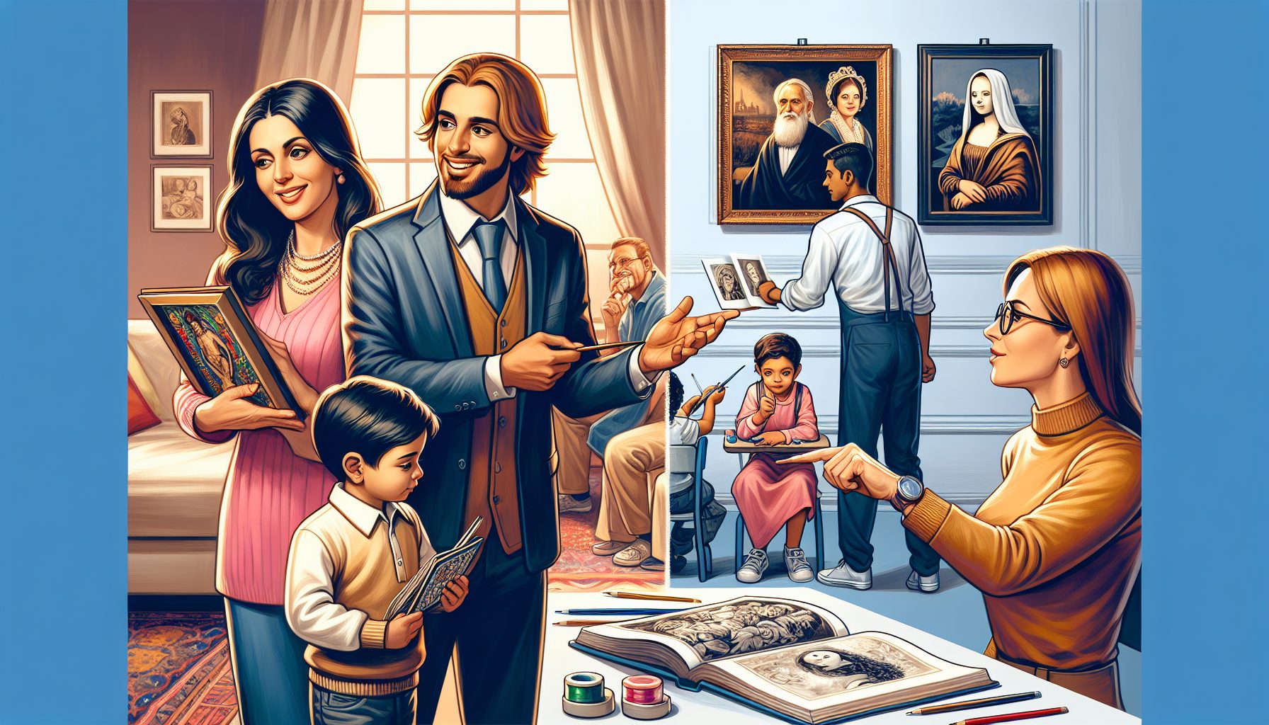 Роль семьи и школы в эстетическом воспитании