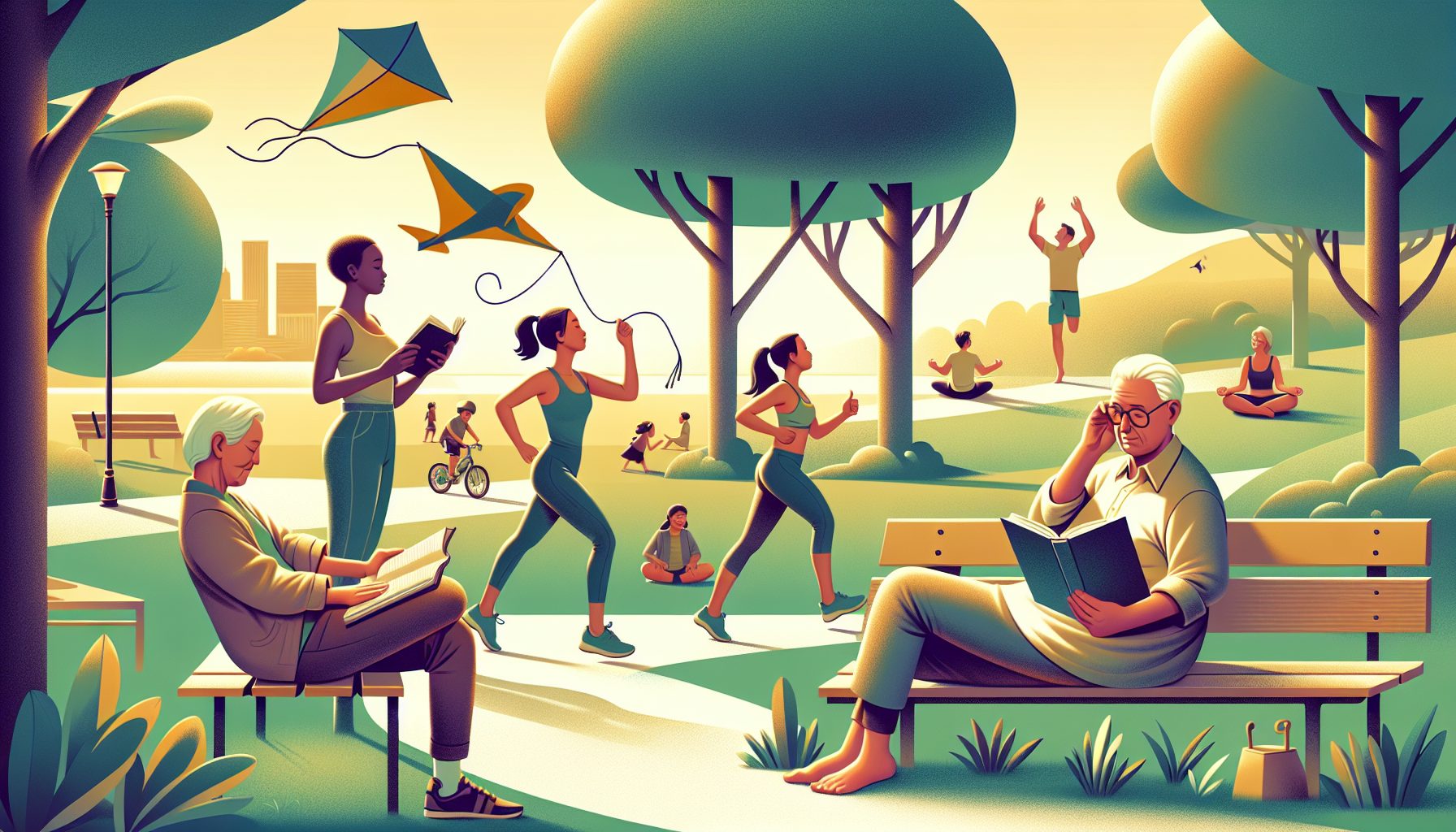 Физическая активность и отдых без техники