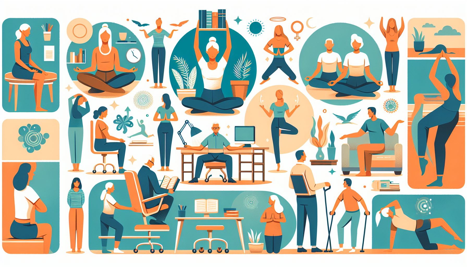 Техники выпрямления спины