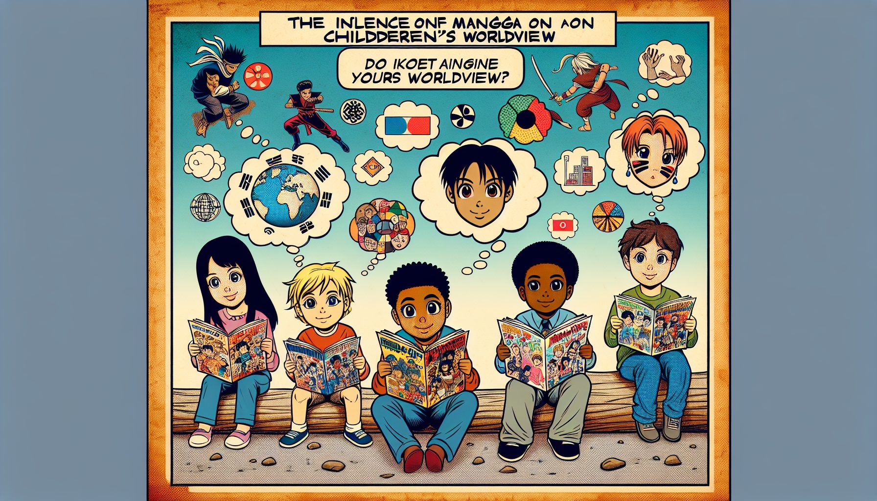 Влияние манги на мировоззрение детей