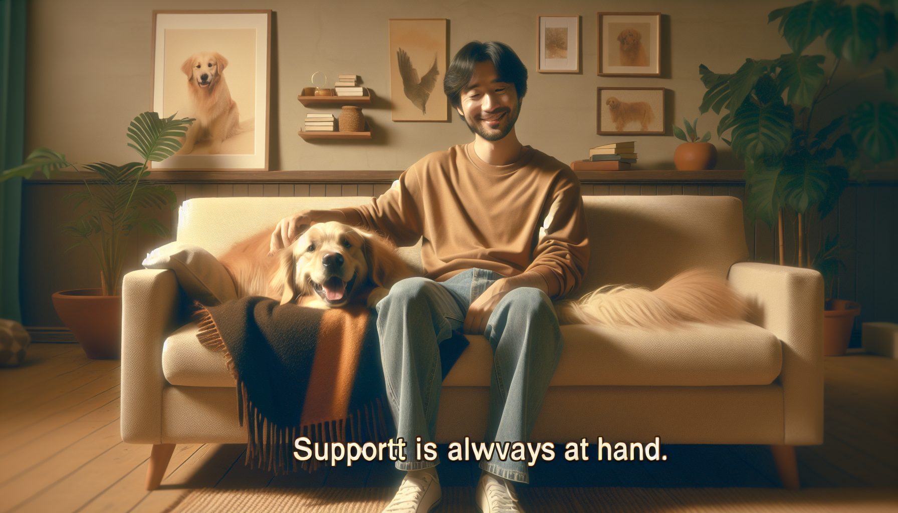 Эмоциональная поддержка, которая всегда под лапой