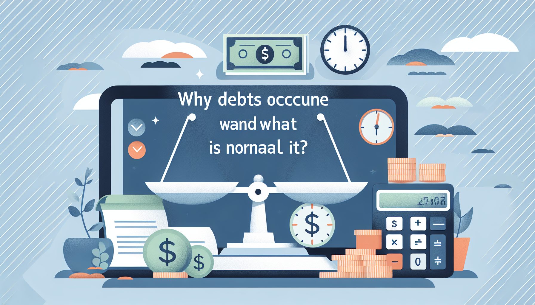 Почему появляются долги и что в этом нормального