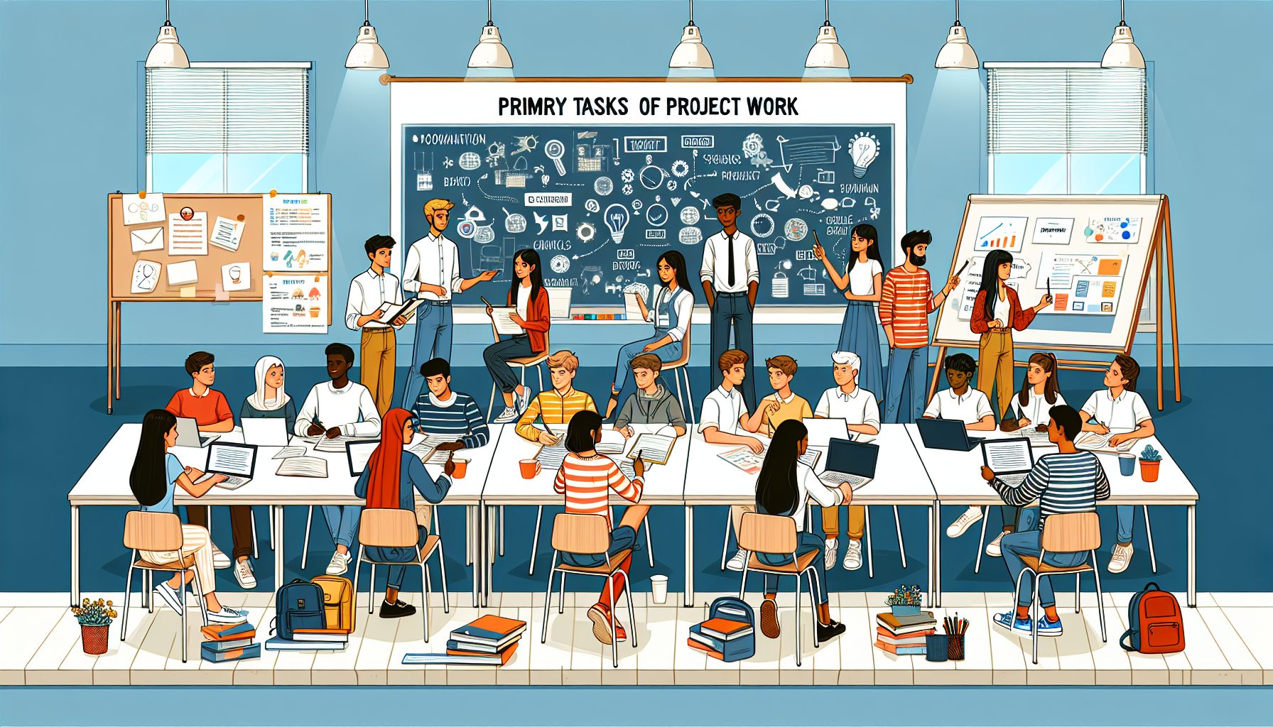 Основные задачи проектной работы