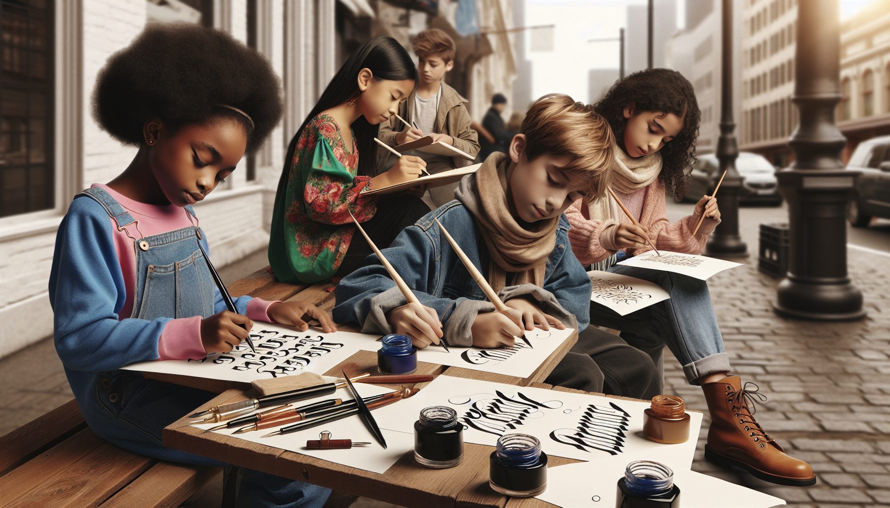 Чистописание в реальной жизни за пределами школы