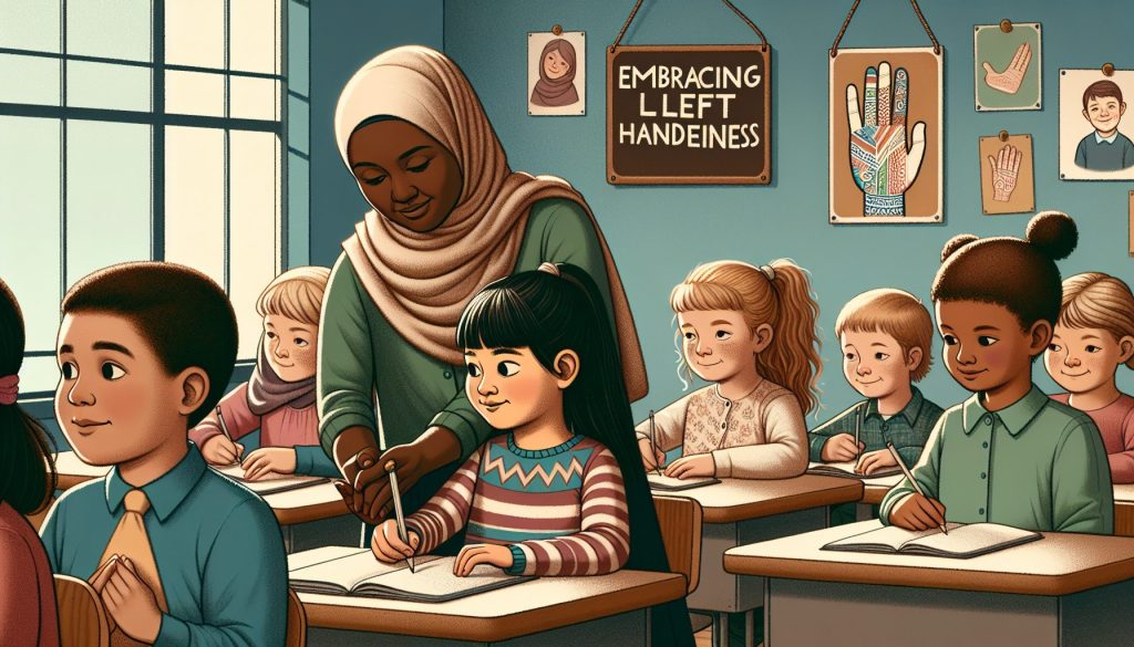 Особенности обучения детей-левшей