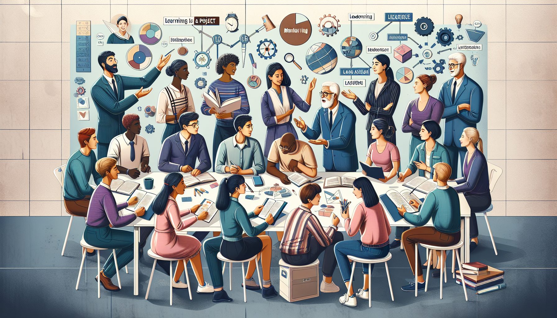 Учеба как проект и роли наставников