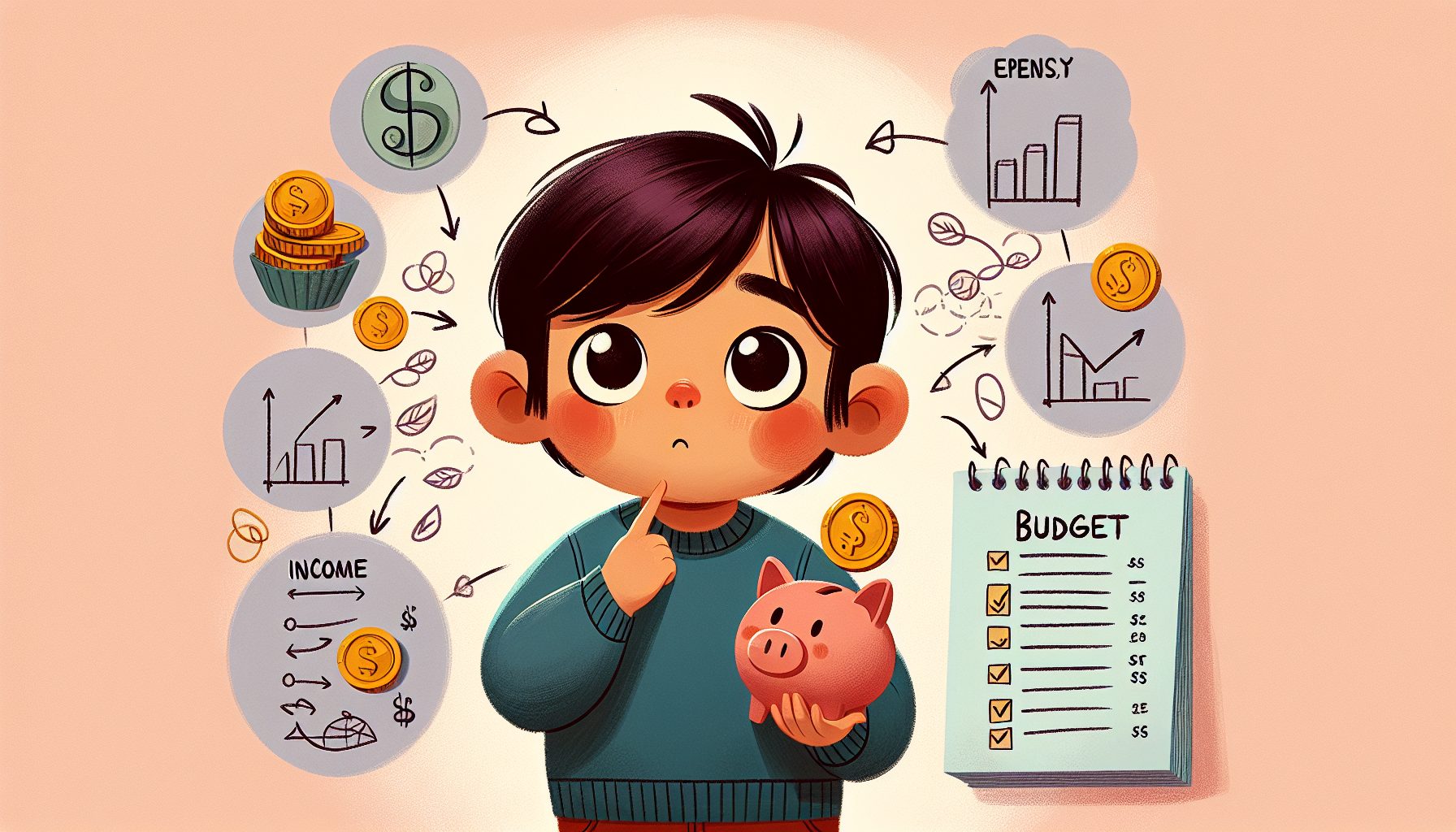 Доходы, расходы и маленький личный бюджет