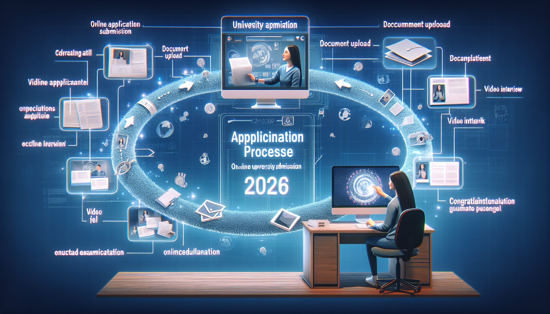 Пошаговый процесс онлайн-поступления