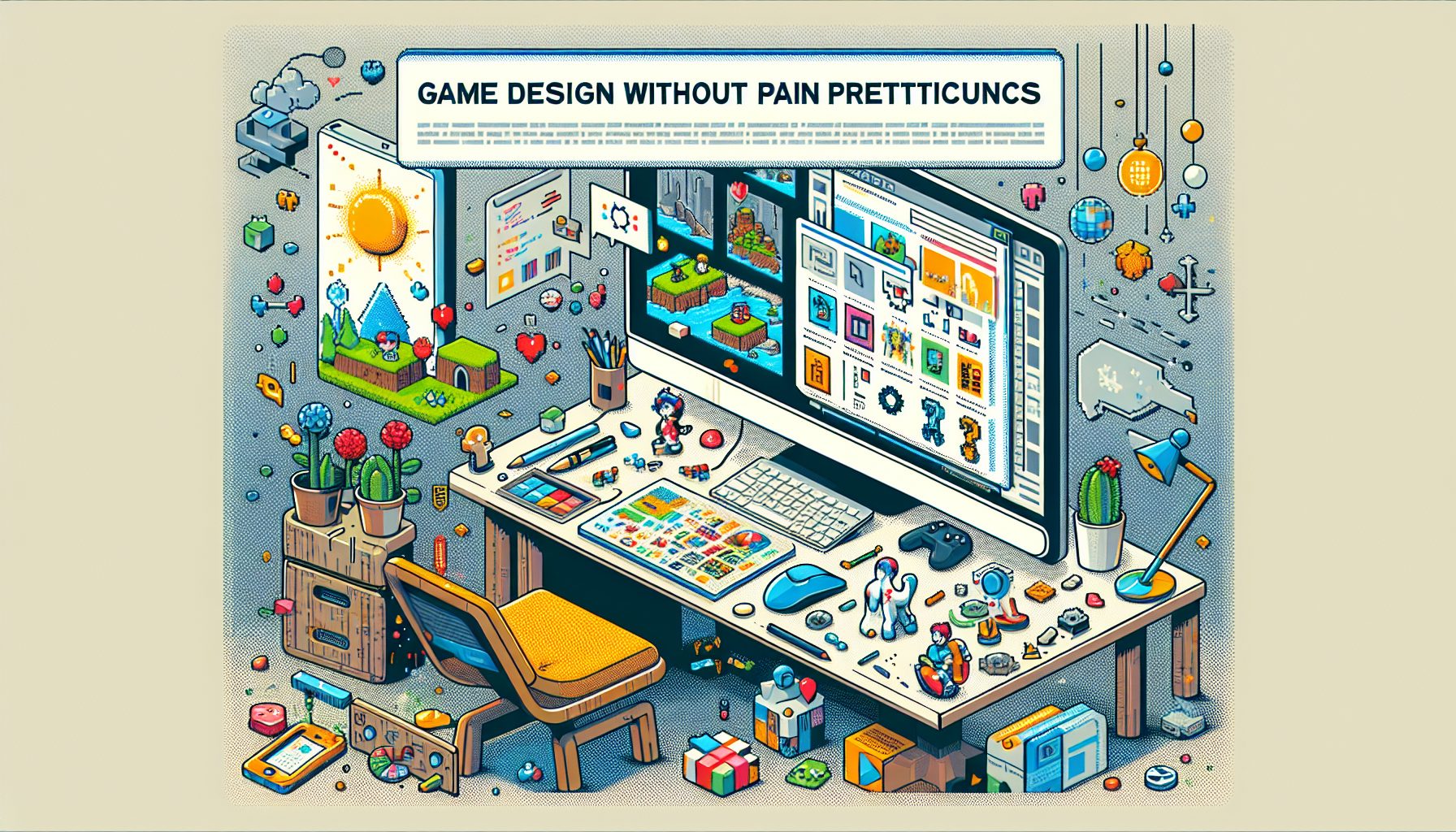 Геймдизайн без боли и пафоса